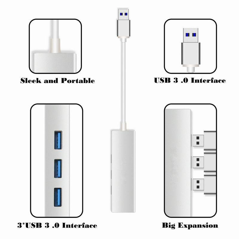USB 3.0 Gigabit Ethernet Lan RJ45 Network Adapter Hub to 1000Mbps Mac PC Gigabit USB3.0 Ethernet Adapter USB 3.0 Gigabit Ethernet Lan RJ45 Network Adapter Hub to 1000Mbps Mac PC Gigabit USB3.0 Ethernet Adapter